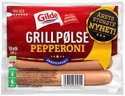 Gilde grillpølse med Pepperoni