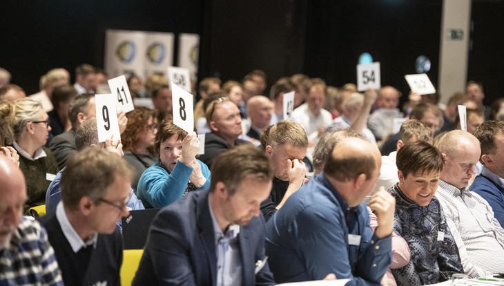 Fra årsmøtet til Nortura SA på Lillestrøm i 2019, både i 2020 og 2021 ble det ikke arrangert årsmøte der alle var samlet