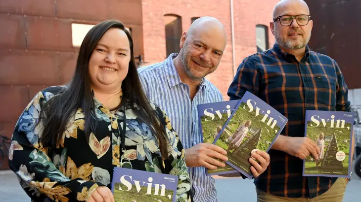 Fra venstre: Siv Evelyn Flesvig Siri, Tom E. Holmlund, Morten Knudsen Fra venstre: Siv Evelyn Flesvig Siri, Tom E. Holmlund, Morten Knudsen