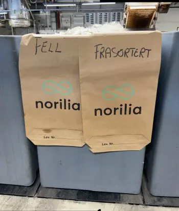 Ullsekker som er merket