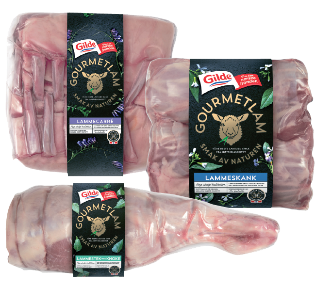 Gilde Gourmetlam produkter