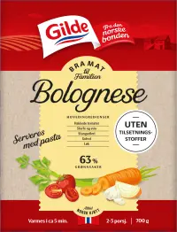 Gilde Bra mat til familien Bolognese