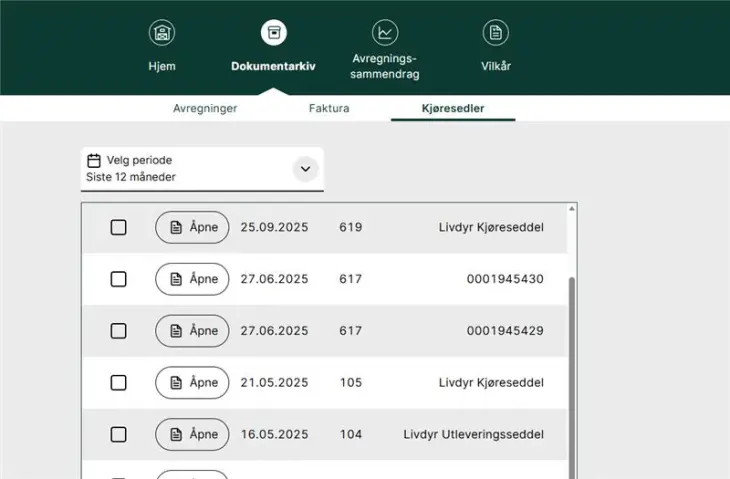 Bilde dokumentarkiv Min Side