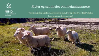 Myter og sannheter om metanhemmere Grete Jørgensen, pdf. 6 MB